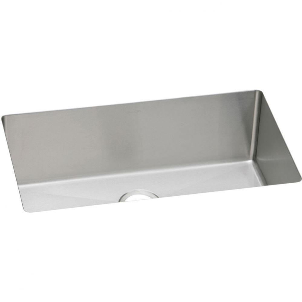 Pursuit Stainless Steel 30-1/2'' x 18-1/2'' x 10'', Single Bowl Unde