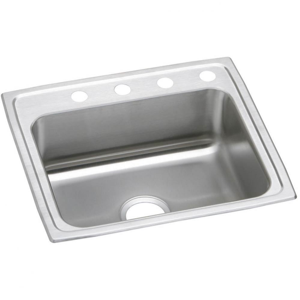 Celebrity Stainless Steel 22'' x 19-1/2'' x 7-1/8'', Single Bowl Dro