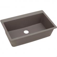 Elkay ELGR13322GR0 - Quartz Classic 33'' x 20-7/8'' x 9-7/16'', Single Bowl Drop-in Sink,