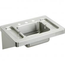 Elkay ESLV28201 - Stainless Steel 28'' x 20'' x 7-1/2'', Wall Hung Lavatory Sink