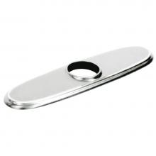 Elkay LK130CR - 3-Hole Deck Plate/Escutcheon, Chrome (CR)