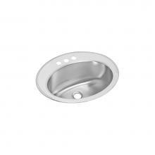 Elkay LLVR2117CS3 - Asana Stainless Steel 20-3/8'' x 16-7/8'' x 6-1/4'', Single Bowl Dro