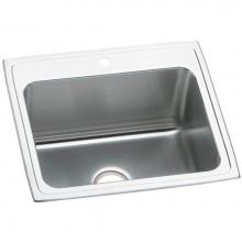 Elkay PLA2522122 - Pursuit Stainless Steel 25'' x 22'' x 12-1/8'', 2-Hole Single Bowl D