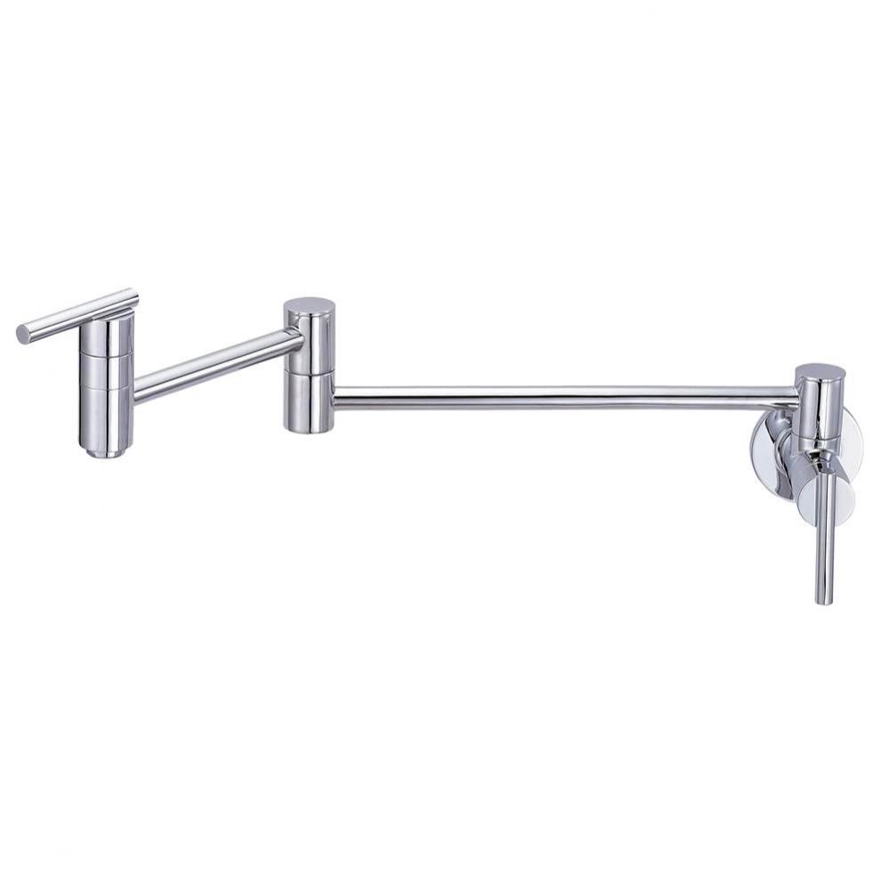 Parma Wall Mount Pot Filler 2.2gpm Chrome