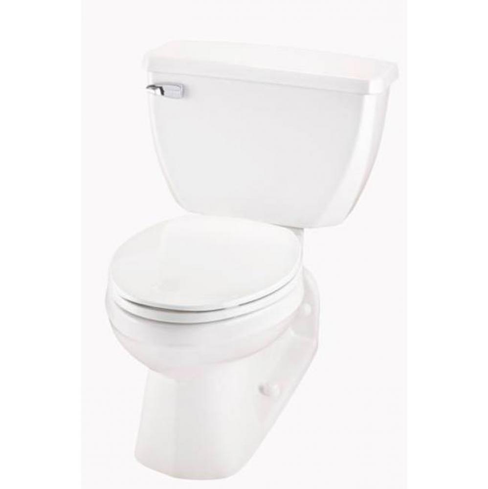 Ultra Flush 1.28Gpf Floor Mount Back Outlet El 12'' Ri Combo: Ghe21374 Bowl W/ Ghe28380