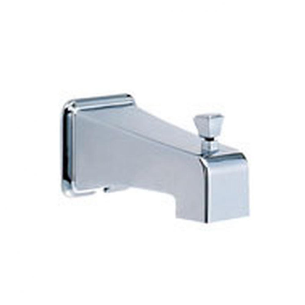 Logan Square Tub Spout w/ Diverter Chrome