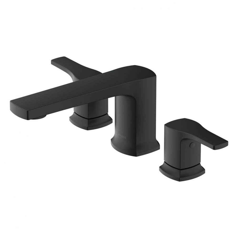 Tribune 2H Roman Tub Trim Kit w/out Spray Satin Black