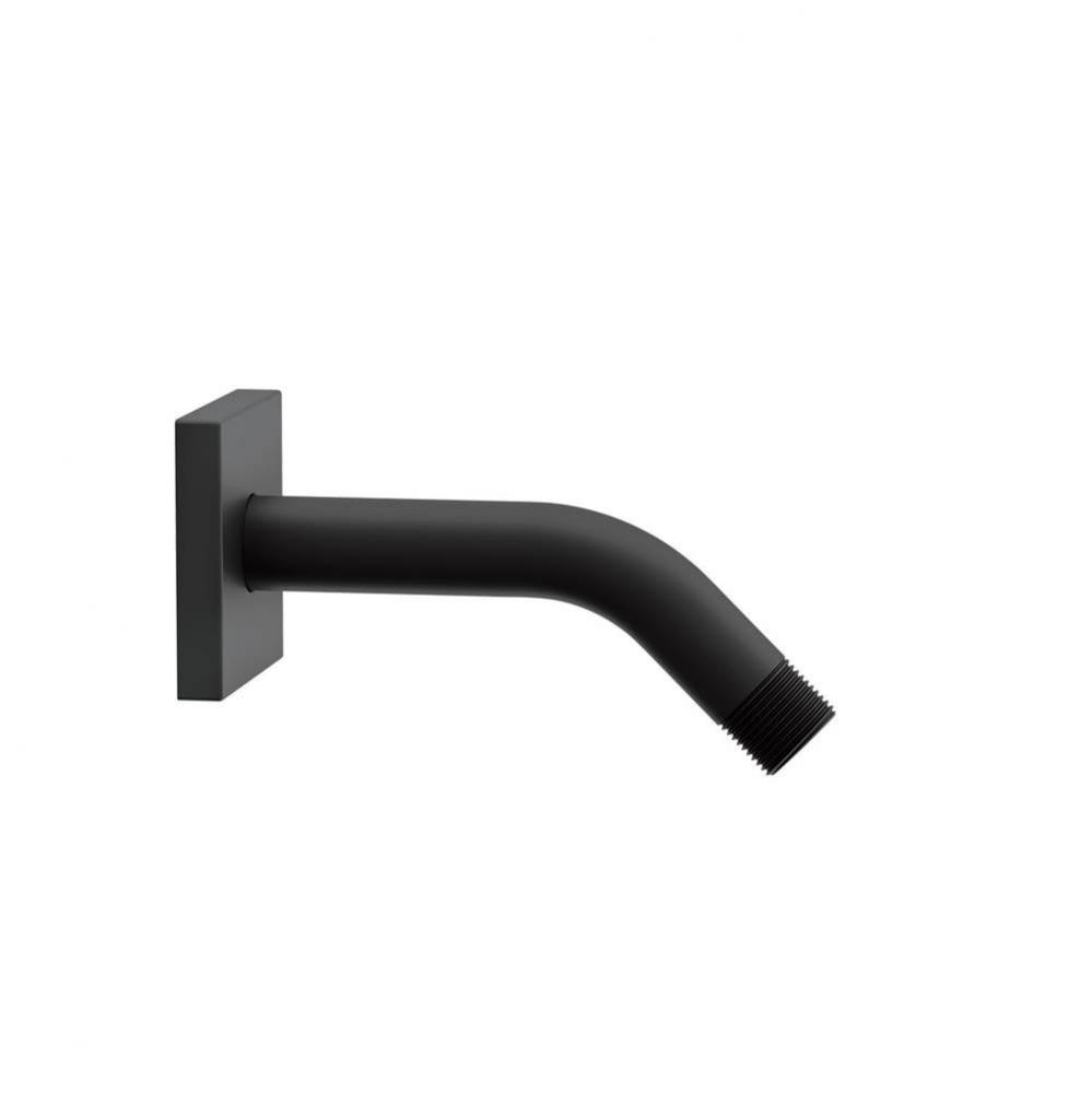 6'' Showerarm w/ Square Escutcheon Satin Black