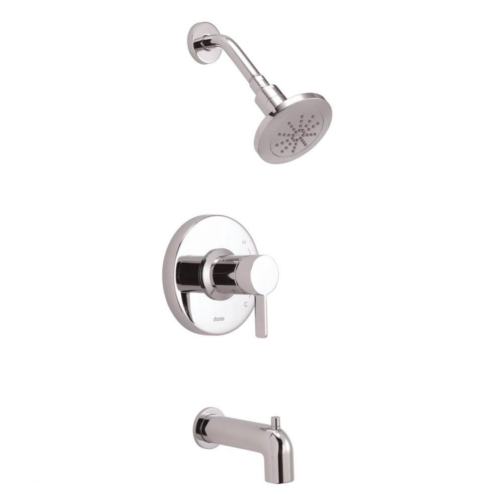 Amalfi 1H Tub & Shower Trim Kit & Treysta Cartridge w/ Diverter on Spout 2.0gpm Chrome