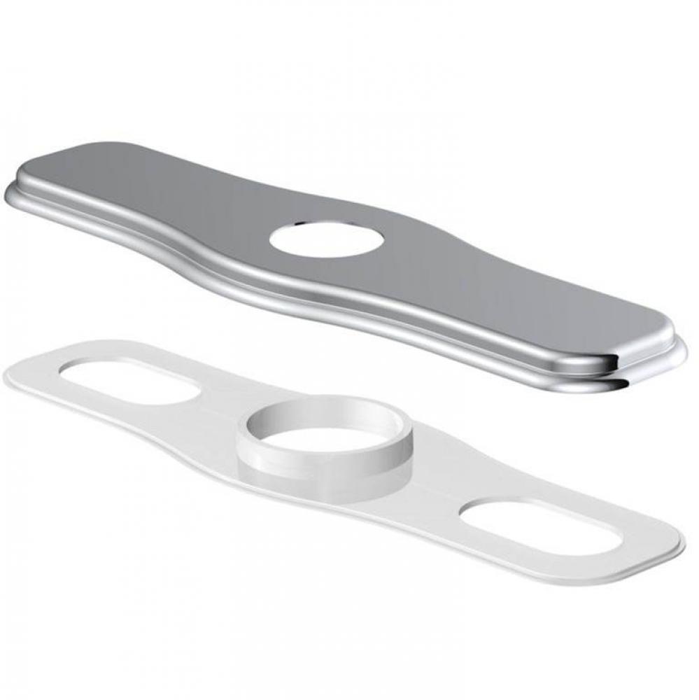 Cover Plate Assembly for 8'' Centerset Kitchen Faucet Chrome