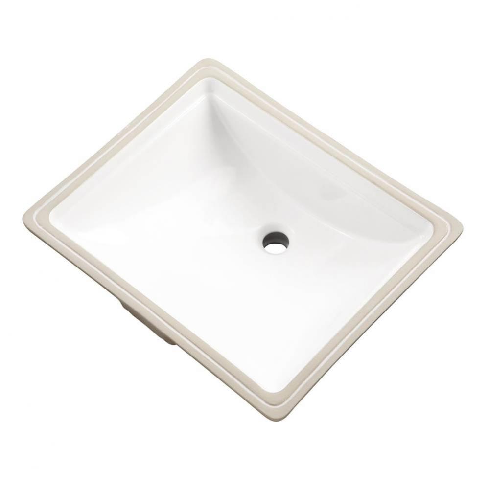 Logan Square Standard Undercounter Lav 20.75''x17.38'' White