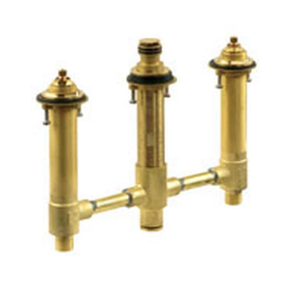 Roman Tub 10'' Rough-In Valve Rough Brass