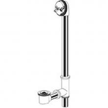 Gerber Plumbing G004180376 - Gerber Classics Pop-Up Drain For Roman Tub With Retaining Ring Chrome