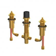 Gerber Plumbing D215500BT - Widespread Rough-In Valve & Spout Tube for Roman Tub Filler up to 3 1/2'' Deck Thick