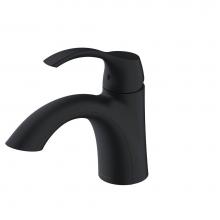 Gerber Plumbing D222522BS - Antioch 1H Lavatory Faucet Single Hole Mount w/ 50/50 Touch Down Drain 1.2gpm Satin Black