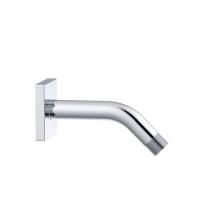 Gerber Plumbing D481436 - 6'' Showerarm w/ Square Escutcheon Chrome