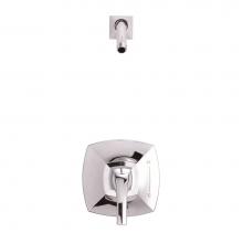 Gerber Plumbing D500518LSTC - Vaughn 1H Shower Only Trim Kit & Treysta Cartridge Less Showerhead Chrome