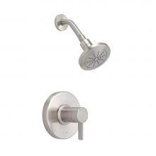 Gerber Plumbing D512530BNTC - Amalfi 1H Shower Only Trim Kit & Treysta Cartridge 2.0gpm Brushed Nickel