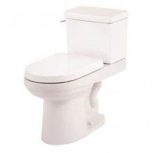 Gerber Plumbing G0020020 - Wicker Park 1.28gpf ADA EL 12'' RI Combo: G0021186 Bowl w/ G0028186 Tank White