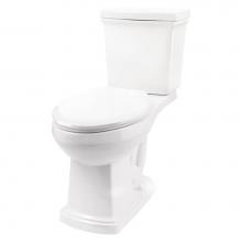 Gerber Plumbing G0020181 - Hinsdale 1.28gpf ADA EL 12'' RI Combo: G0021181 Bowl w/ G0028181 Tank White