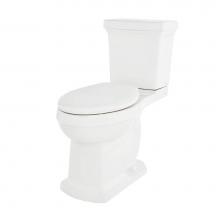 Gerber Plumbing G0020191 - Hinsdale 1.28gpf Simple CT ADA EL 12'' RI Combo: G0021191 Bowl w/ G0028191 Tank White