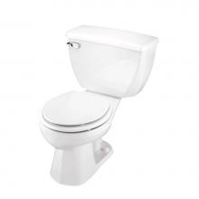 Gerber Plumbing G0020300 - Ultra Flush 1.6gpf RF 10'' RI Combo: GUF21342 Bowl w/ G0028385 Tank White