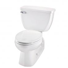 Gerber Plumbing G0020310 - Ultra Flush 1.6gpf Floor Mount Back Outlet EL 12'' RI Combo: GUF21374 Bowl w/ G0028380 T