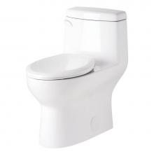 Gerber Plumbing G0021019 - Avalanche CT 1.28gpf One-Piece Toilet ADA Elongated 12'' Rough-In White