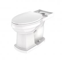 Gerber Plumbing G0021191 - Hinsdale 1.28gpf ADA Elongated Simple CT Bowl White