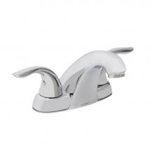 Gerber Plumbing G0043011 - Viper 2H Centerset Lavatory Faucet w/ Metal Touch Down Drain 1.2gpm Chrome