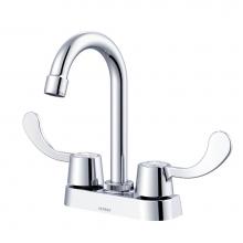 Gerber Plumbing G004925166 - Gerber Classics 2H Bar Faucet w/ Wristblade Handles 1.75gpm Chrome