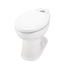 Gerber Plumbing GAV21828 - Avalanche 1.28/1.6gpf ADA Elongated Bowl White