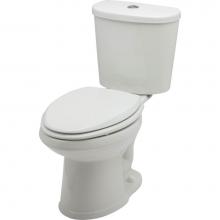 Gerber Plumbing GDF2011209 - Maxwell SE Dual Flush 1.1/1.6gpf EL 12'' RI Combo: GSE2116209 Bowl w/ GDF2819009 Tank Bi