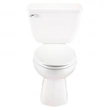 Gerber Plumbing GHE20314 - Ultra Flush 1.28gpf EL 14'' RI Combo: GUF21372 Bowl w/ GHE28384 Tank White