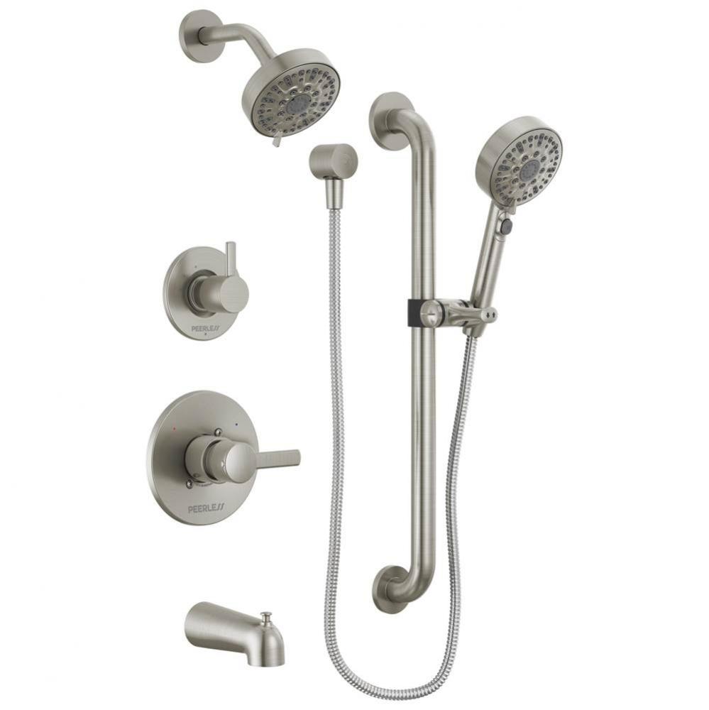 Precept® ADA tub shower and hand shower