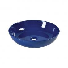 Ryvyr CVE187RDBL - Round, Ceramic Vessel Sink