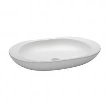 Ryvyr CVE232OV - 23.2'' Oval Vitreous China Vessel - White