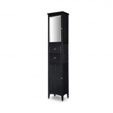 Ryvyr LT-KENT-TL-18BE - Kent Tall Linen Tower - Brown Ebony