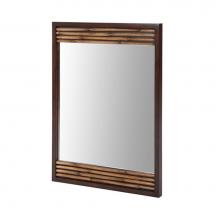 Ryvyr M-BAMBU-26DB - Bambu 26'' Mirror - Dark Bamboo