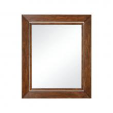 Ryvyr M-MANHATTAN-30WA - Manhattan 30'' Mirror - Walnut