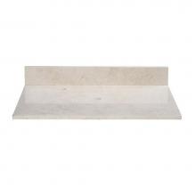 Ryvyr MAVT310CM - Stone Top - 31-inch for Vessel Sink - Galala Beige Marble