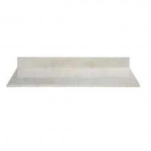 Ryvyr MAVT490CM - Stone Top - 49'' For Vessel Sinks With Backsplash - Galala Beige Marble