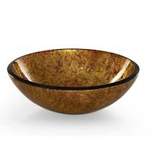 Ryvyr RVE165MGD - Reflex Vessel Sink - Metallic Gold 16.5''