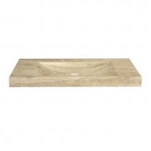 Ryvyr SVT480TR - Stone Vanity Top - 48-inch Beige Travertine