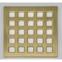 Ebbe E4803-BG - QUADRA - Brushed Gold - Unique Drain Cover