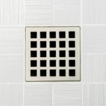 Ebbe E4803-SN - QUADRA - Satin Nickel - Unique Drain Cover