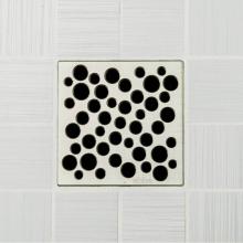 Ebbe E4812-BN - BUBBLES - Brushed Nickel - Unique Drain Cover