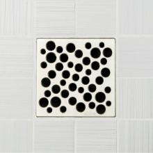 Ebbe E4812-SN - BUBBLES - Satin Nickel - Unique Drain Cover