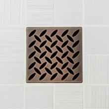 Ebbe E4813-ORB - DIAMOND - Oil Rubbed Bronze - Unique Drain Cover  (OOP)