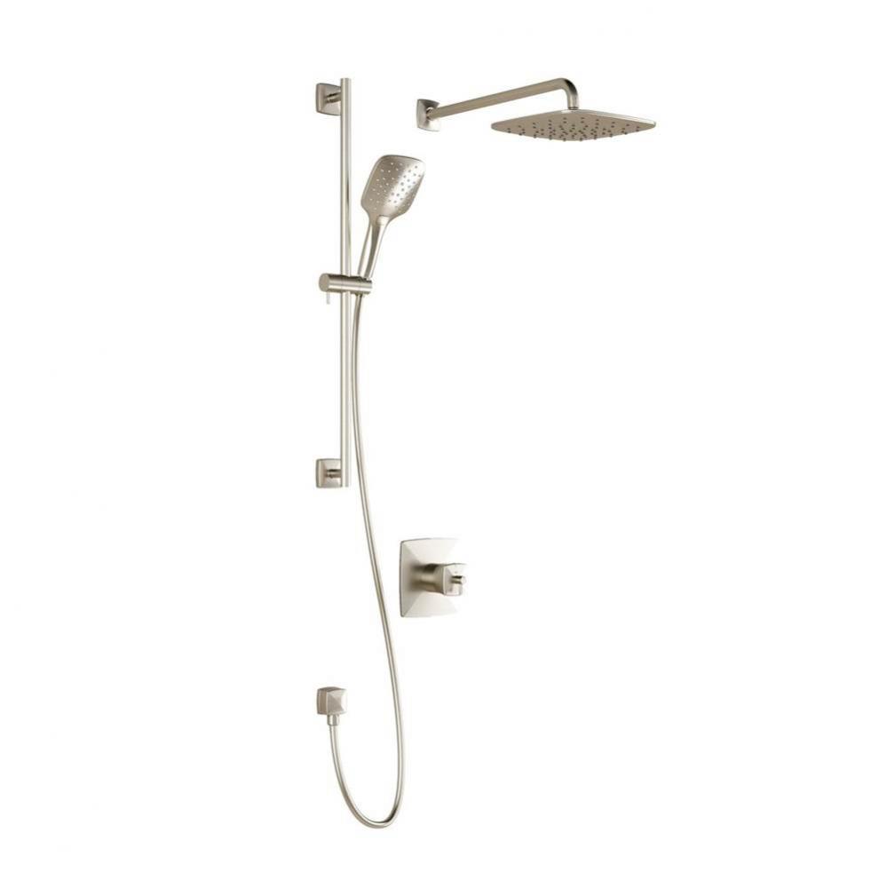 UMANI™ TCG1 PLUS (Valve Not Included) : Water Efficient AQUATONIK™ T/P Coaxial Shower System w